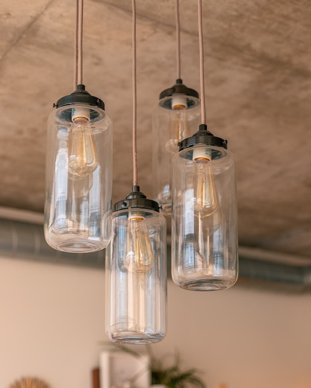 detail shot of a ceiling